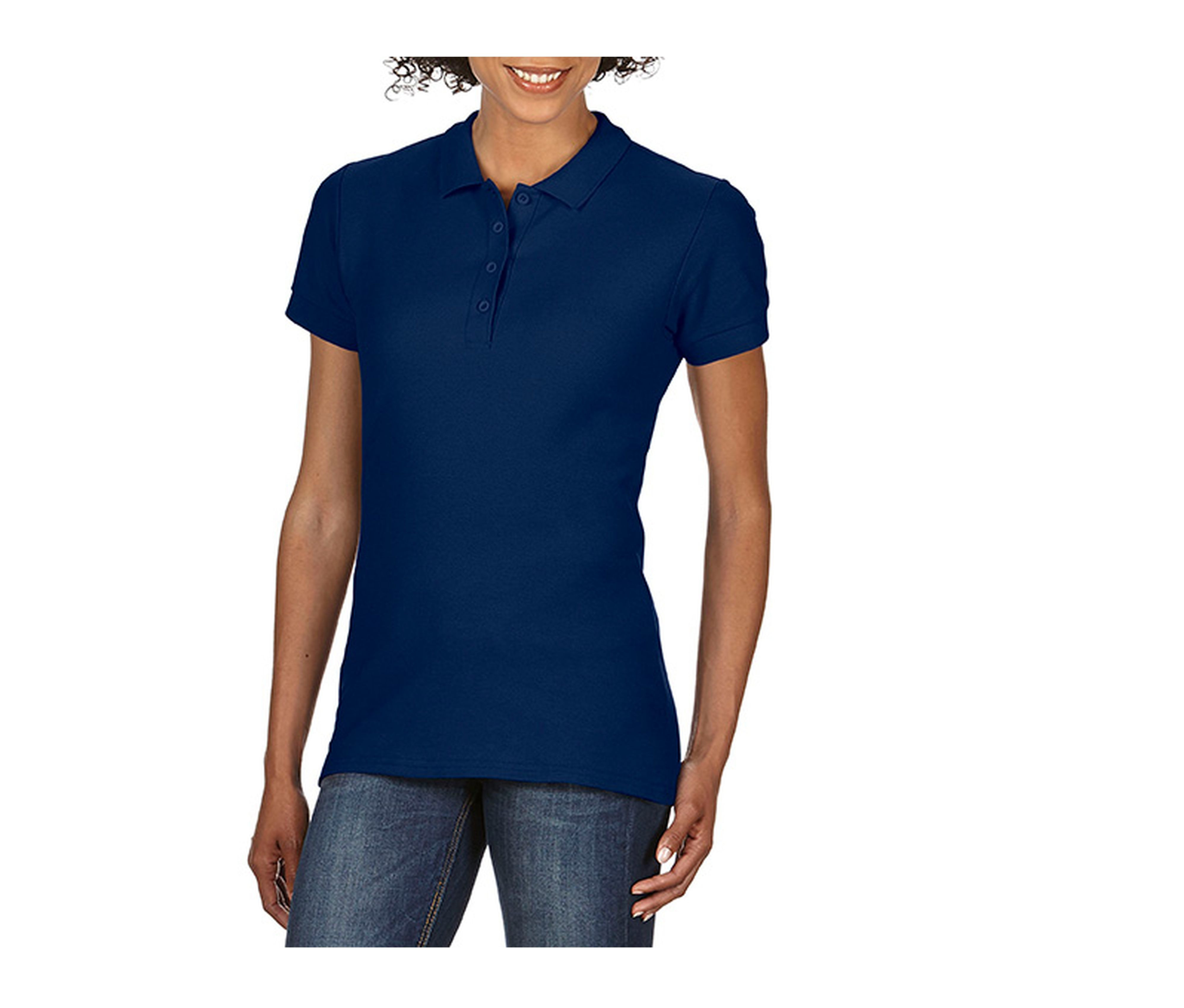 SOFTSTYLE WOMEN'S PIQUÉ POLO