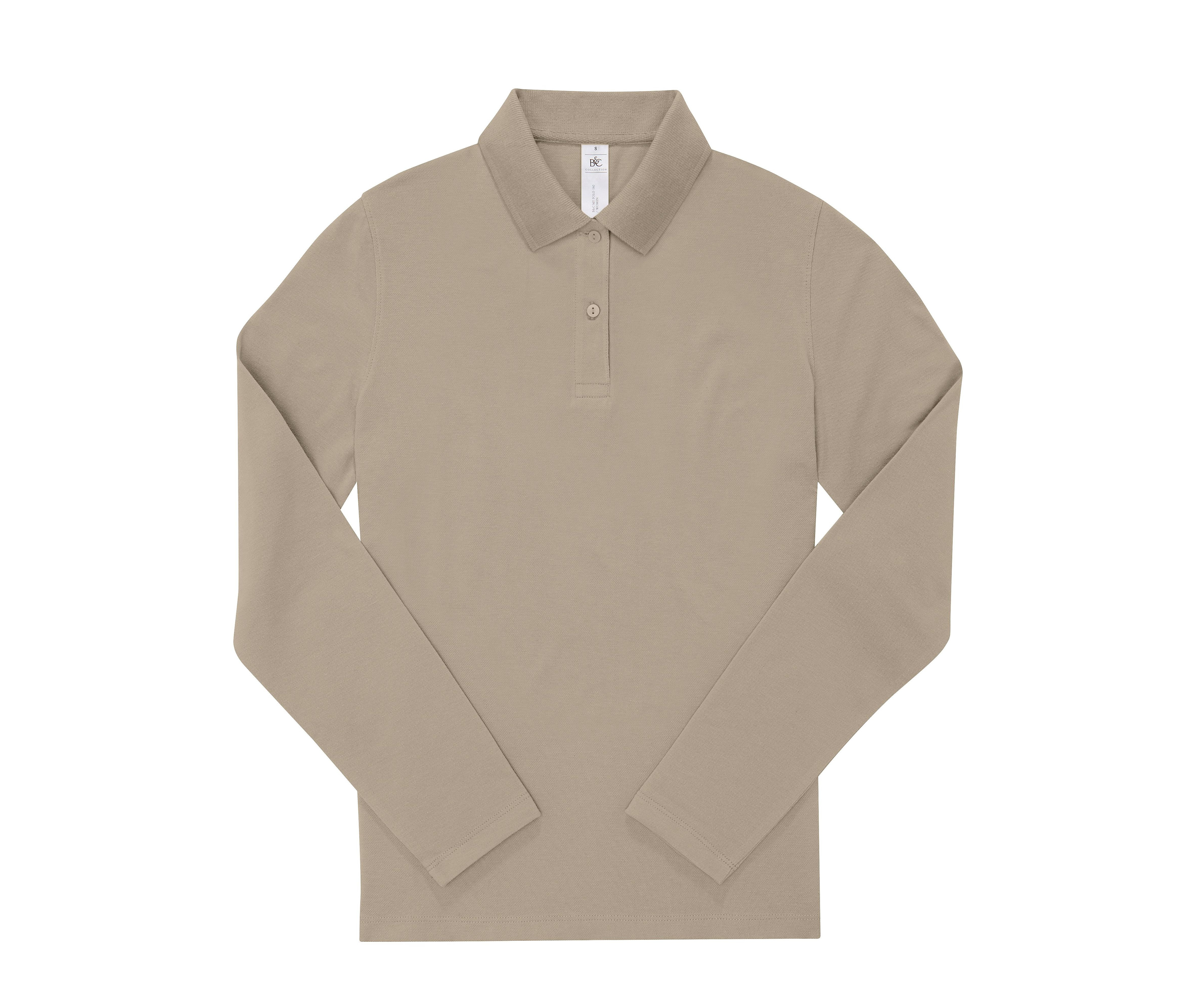 B&C MY POLO 180 LSL/WOMEN